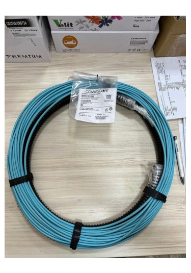 12 Coreom4 Mpo Fiber Optik Kablo 25 Metre