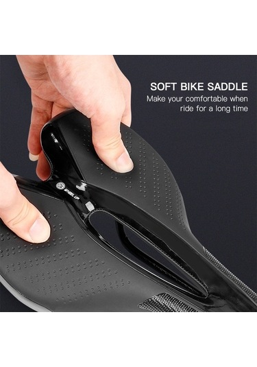 Novahub Siyah Çelik Bisiklet Sele Pvc Polyester 3.7v 60mah Pil 25.5x16cm 355g Siyah Biciklet Aksesuarı Siyah