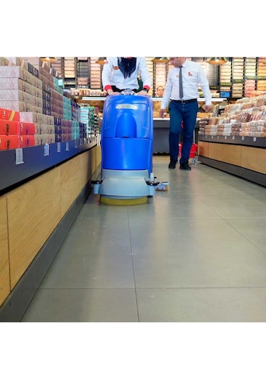 Cleanvac B 3501 Akülü Zemin Temizleme Makinesi