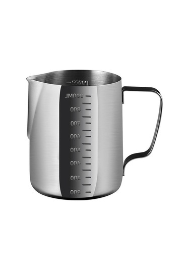 Dancemonkey 1000 Ml 304 Paslanmaz Çelik Süt Fincanı Kepçeli Cezve