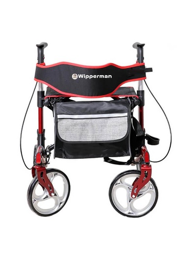 Kilitlenebilir Fren Sistemli Tekerlekli Yürüteç Walker Rolatör