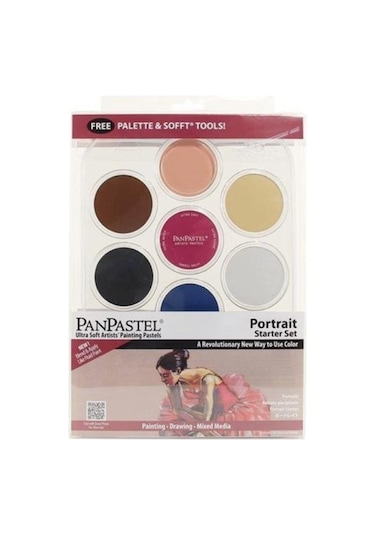 Panpastel Boya Seti 7li Portrait Starter Set No Color