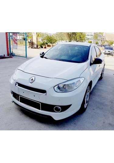 Renault Fluence Makyajsız Kasa Ön Ek Mat Siyah Plastik Karlık 2009-2012