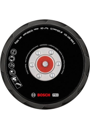 Bosch Pro Cilalama Tabanı 125 Mm , Gpx 12 V-125 Uyumlu - 2608001121
