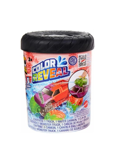 HJF39 Monster Trucks Color Reveal Renk Değiştiren Araçlar
