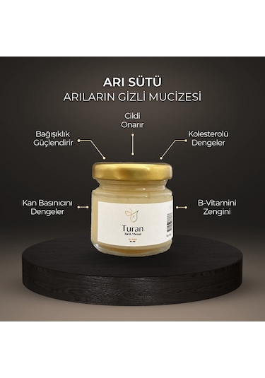 Turan Bal & Yöresel Arı Sütü 40 G