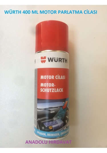 Würth Motor Koruma Cilası Parlatma Cilası Germany