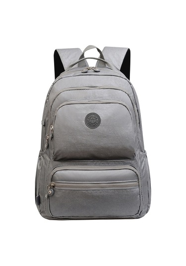 Kadın Seyahat Çantası Büyük Kapasiteli Öğrenci Omuz Çantası Büyük Dağcılık Çantası Gri