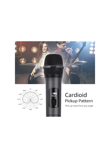 Ultratekno Wn01 Ses Sistemi Hoparlör İçin Kablosuz El Mikrofonu