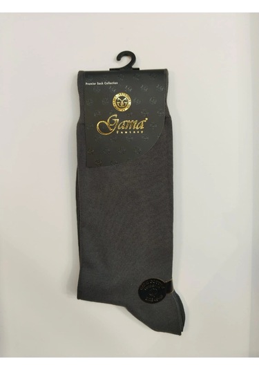 Gama 960 Erkek Pamuklu Dikişsizı Soket Çorap Füme