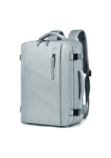 Sones Weıxıer B722 Basit Stil Büyük Kapasiteli Seyahat Çok İşlevli Sırt Çantası Açık Mavi