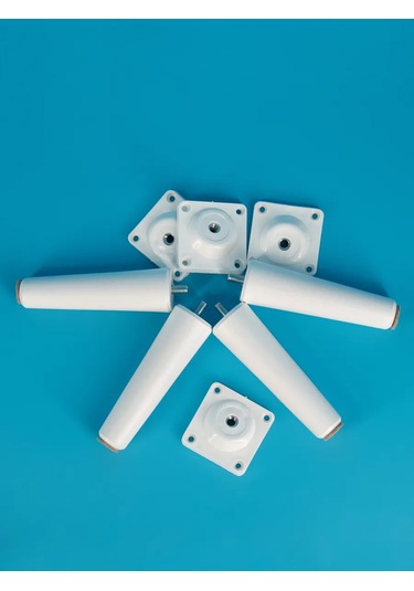 Brat'a Zoriny Eğimli Ahşap Mobilya Destekleri 334592265 Soğuk Beyaz