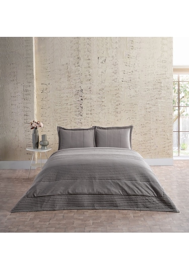 Doqu Multi Selection Nevresim Takımı Yatak Örtüsü Tek Kişilik Koyu Gri Diğer