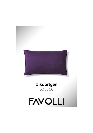 Br Favolli Kadife Dokulu Erik Moru Kırlent Kılıfı Dream Serisi Punch Için Uygun Gizli Fermuar Erik Moru