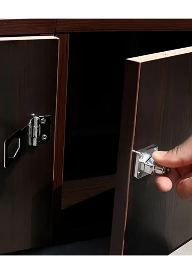 Makedon Kapılar, Çekmeceler, Mobilya İçin Döner Anahtarlı Kilit 65mm 374921840