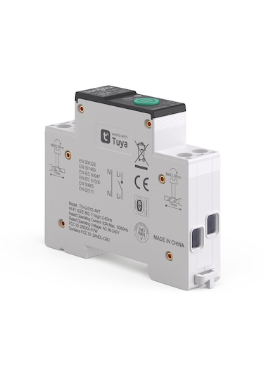 63 Amper Wifi Akıllı Sigorta - Güç Ölçüm Özellikli Tuya Uyumlu