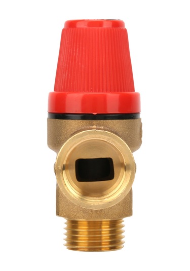 Ximistore9 Makyajlı Kazan Bakır Emniyet Valfi - Tek Yönlü Basınç Serbestleştirici, G 1/2" Dişli, 3bar, Dn15, Sızıntısız Tasarım