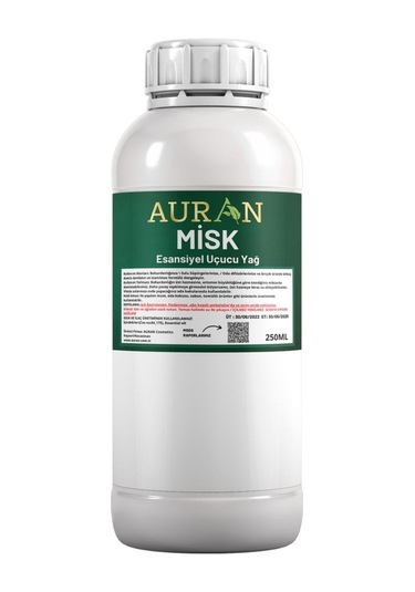 Auran Misk Esansiyel Uçucu Yağı Oda Kokusu  250 ML