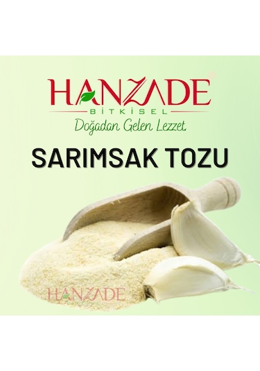 Hanzade Bitkisel Sarımsak Tozu 1 KG