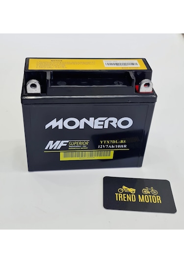 12v 7ah Motosiklet Akü - Kuba Tk03