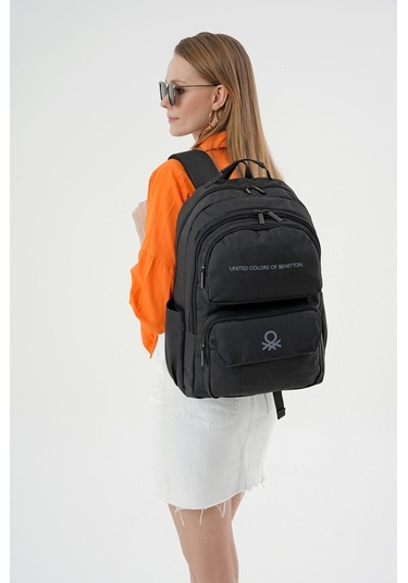 Unıted Colors Of Benetton Unisex Sırt Çantası 20940 Siyah
