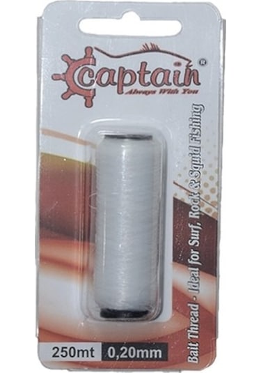 Captain 7651 Yem Sarma Ipi 250Mt Canlı Yem Için Elastik Ip