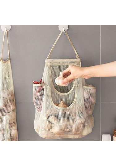 Pazly Zencefil Suntek Sebze Saplı Patates Örgü Magideal Için Çanta Büyük Zn 140l