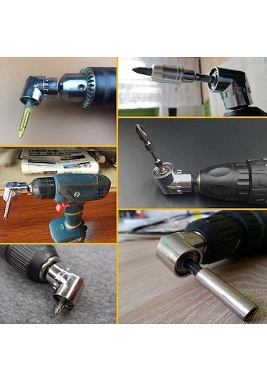 5297 1/4'' Bits Uç ve Köşe Vidalama Adaptörü Seti - 12 Parça