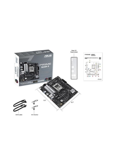 Asus Prime B650M-R 90MB1H30-M0EAY0 7200 MHz DDR5 AM5 (LGA1718) Matx Anakart