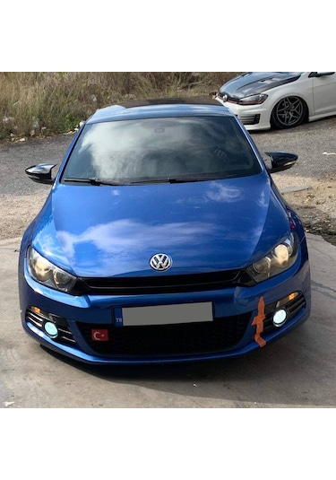 Volksvogen Scirocco 2008-2016 Batman Yarasa Ayna Kapağı Piano Black Abs Plastik