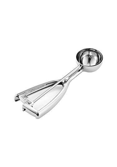 Monyee Paslanmaz Çelik Pistonlu Kova 55mm - Dondurma, Karpuz, Hamur Topları Kolay Oluşturur Diğer