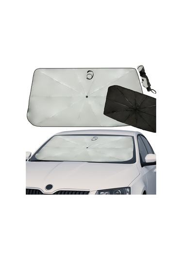 Güneşlik Araba Ön Cam Şemsiyesi 65x110cm