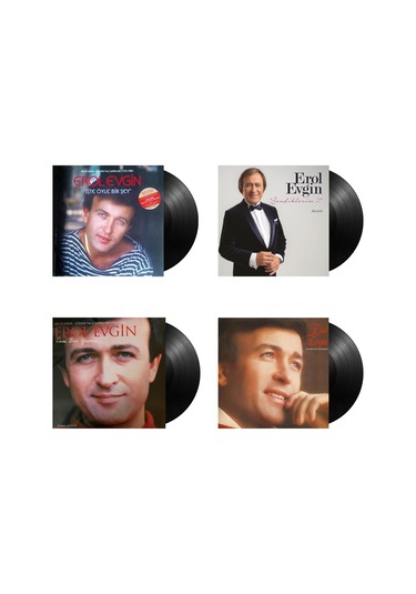 Erol Evgin 4 Plak Özel Set 2