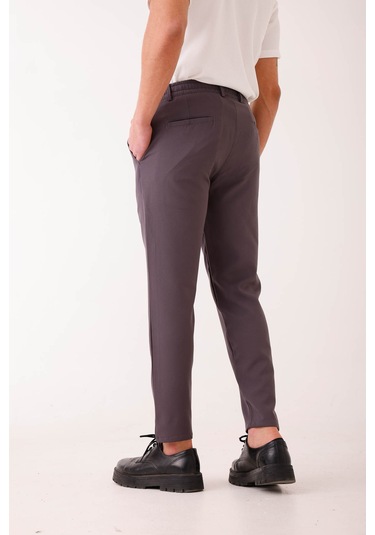 Splendor Bağcıklı Pantolon - Antrasit Antrasit