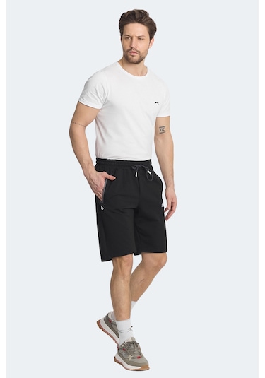 Slazenger NAGI Erkek Cepli Siyah Şort