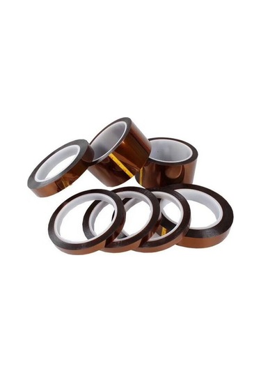 Prestigegoods 2 Adet 30m Poliimid Bant - 250 C Yüksek Isı Dayanımlı, Çoklu Genişlik Seçenekleri