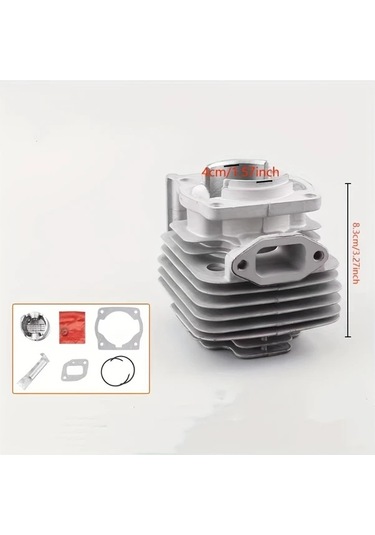 Chuangyinshop 1 Set 2 Zamanlı Piston Kit Seti Trimmer 40 5 Çim Biçme Makinesi Piston Set Aksesuarı