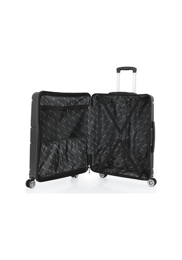 Mçs Polipropilen Valiz V375 75 Cm Siyah