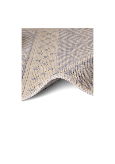 Ankara Doğal Pamuklu 2'li Banyo Paspas Seti 60x100+50x60 Cm Gri Gri
