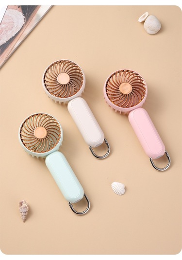 Padalink 2024 Taşınabilir Usb Şarjlı Mini El Tipi Klima - 1200mah Pil, 2 Saat Şarj, Pembe