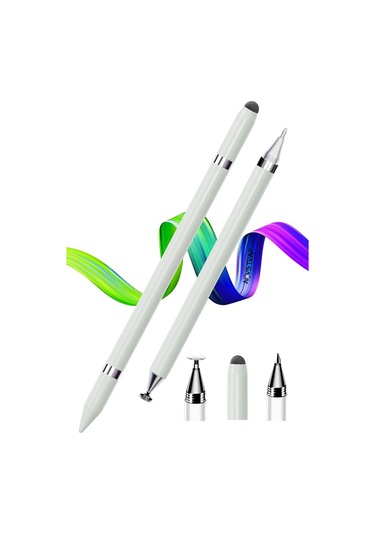 Novstrap  İpad 9.7 Air 2 Pro 9.7 İnç 5 6. Nesil 9.7 İle Uyumlu 3in1 Dokunmatik Tablet Kalemi