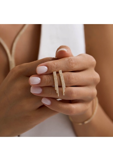 Su Yolu Set Sarı Altın Üç Sıra T14335