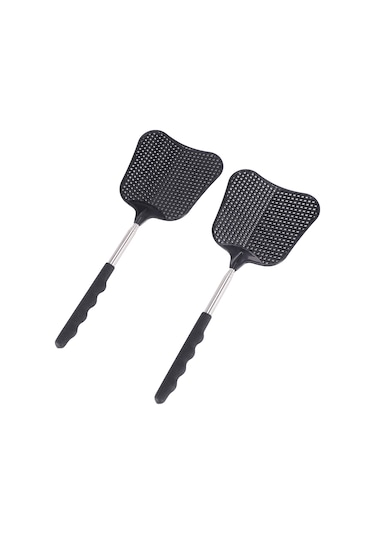 Xurunkeji Sivrisinek Ve Sinek Öldürücü Plastik Sinek Kovucu Geri Çekilebilir Paslanmaz Çelik Çubuk, İç Ve Dış Mekan Kullanımına Uygun 2 Paket