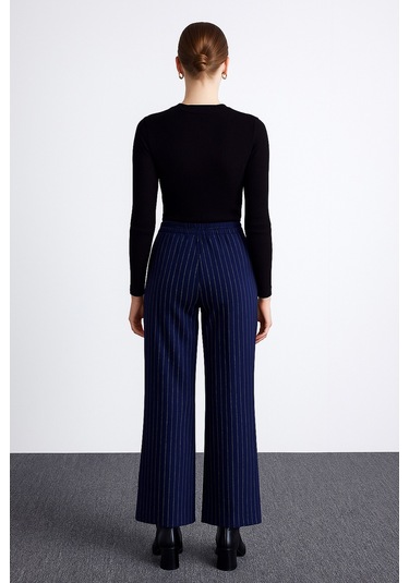 Fashion Friends Bayan Pantolon 25k0393k1 Lacivert Lacivert