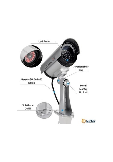 Mcg %100 Gerçekçi İç Ve Dış Mekan İçin Sahte Güvenlik Kamerası