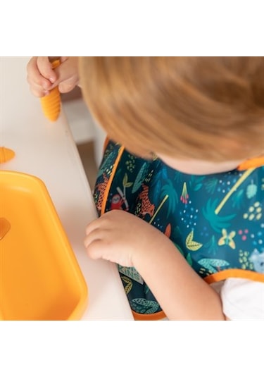 Bumkins Superbib Önlük 3'lü Paket - All Together Now Çok Renkli