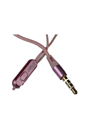 Jopus Universal 3,5 Mikrofonlu Kulaklık Seti Pembe Metallica Jo-h1