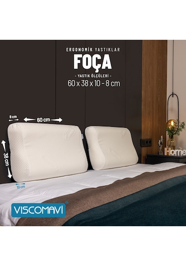 Viscomavi Foça Ergonomik Visco Yastık