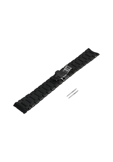 Emporio Armani Ar5889 Siyah Silikon Kaplama Saat Kordonu