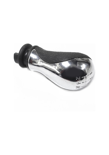Geeroyoo Citroen C5 Ve Xsara Picasso İçin Metal Ve Plastik Vites Kolu - 19mm Delik Çapı İle Uyumlu Gümüş